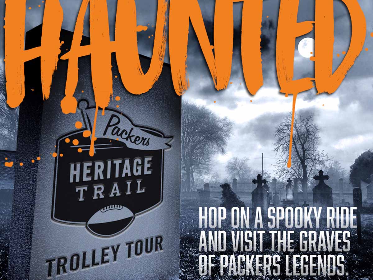 Packers haunted trolley tour